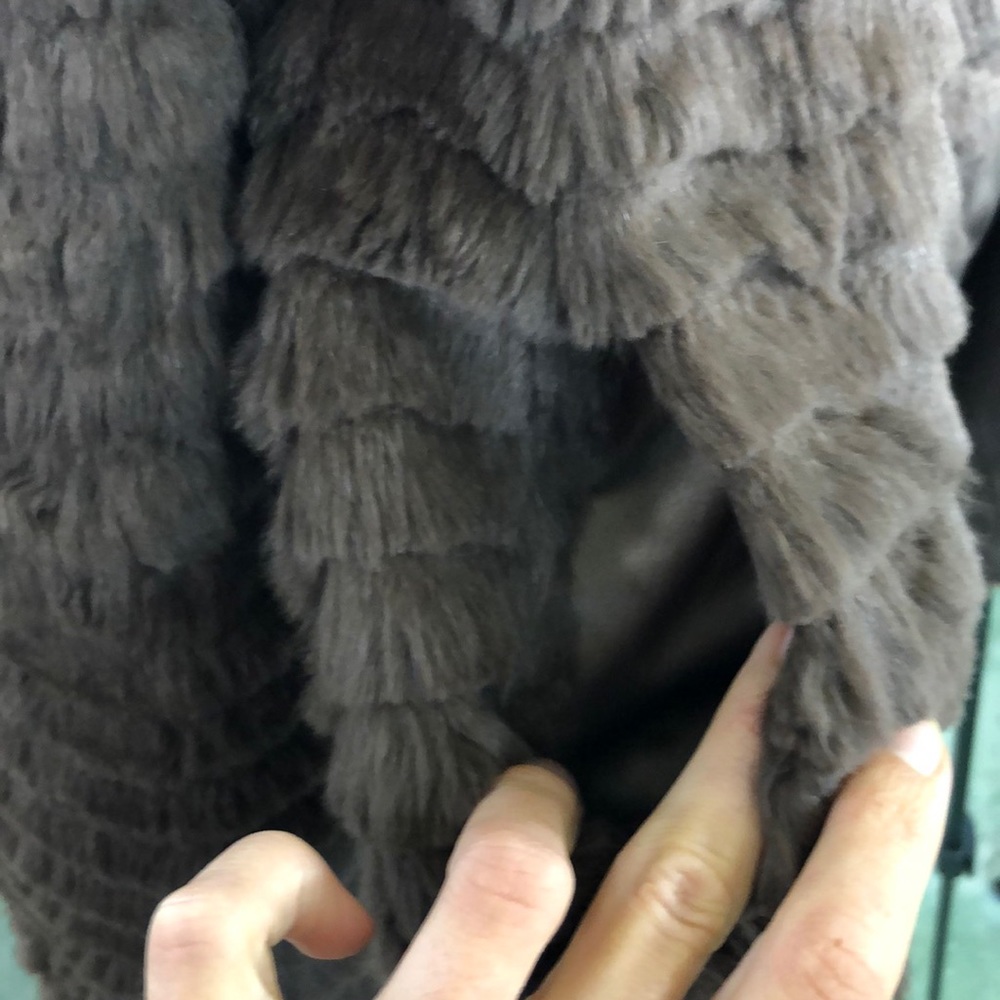 Reversible Rabbit Fur Jacket - Picture 5 of 8